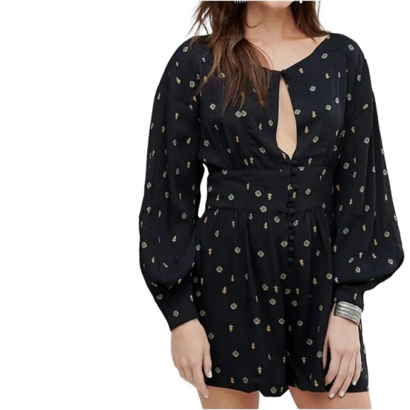 FREE PEOPLE Love Grows Romper - Picture 2 of 13